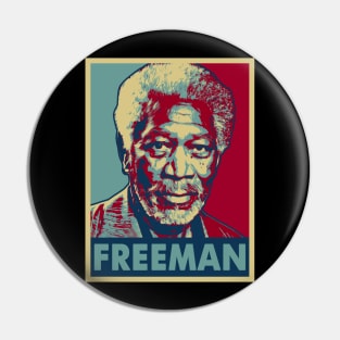 Morgan Freeman Pin