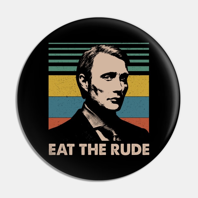 The Silence3 The Silence of the Lambs Eat The Rude Pin by Crazy Cat Style