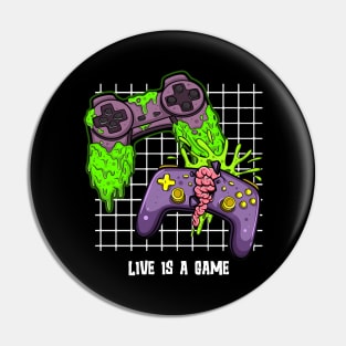 live is a game Pin