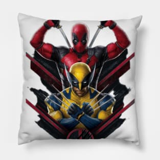 Deadpool and Wolverine Pillow