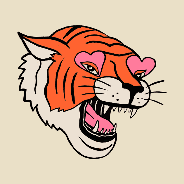 Tiger Heart Eyes by jaclyncaris