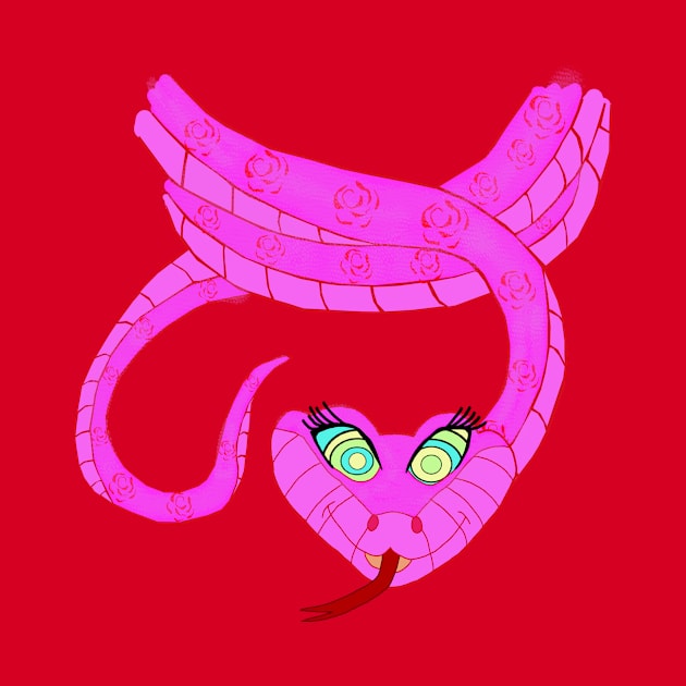 Pink Kaa Hypnotizes You by FFSteF09