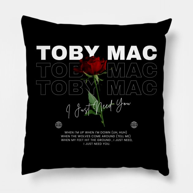 Toby Mac // Flower Pillow by TOY MACHINE 