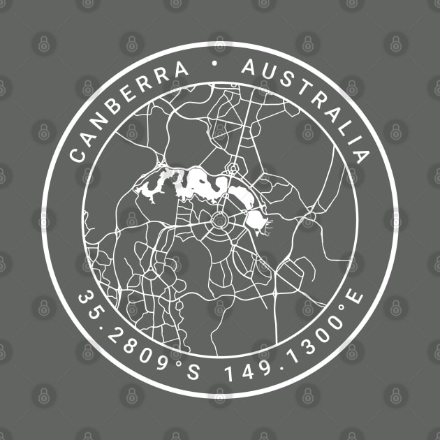 Canberra Map by Ryan-Cox