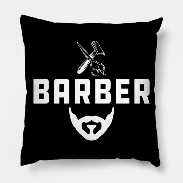 Barber Pillow by KC Happy Shop