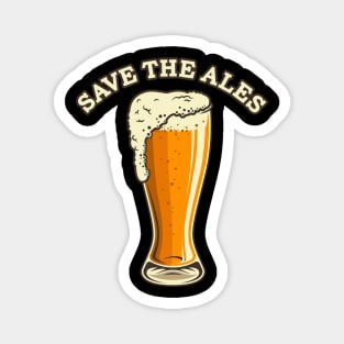 Save the Ales - Beer Magnet