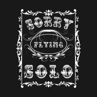 Sorry Flying Solo Jack Label T-Shirt