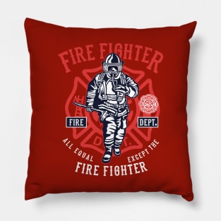 Fire Fighter Pillow