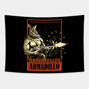 Armadillo Slothzenegger Tapestry