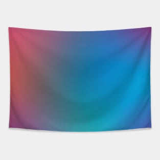 Red to Blue Abstract Art | Tye Dye | Tapestry