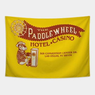 Vintage the Paddle Wheel Casino Las Vegas Tapestry