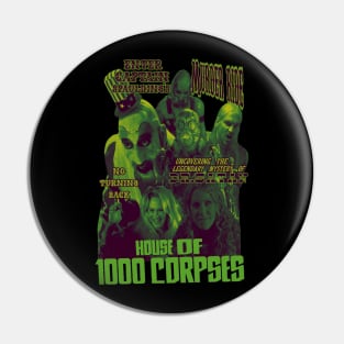 House Of 1000 Corpses, Cult Horror. (Version 1) Pin