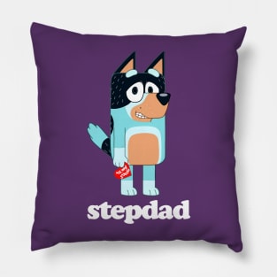 Stepfather Bluey Pillow