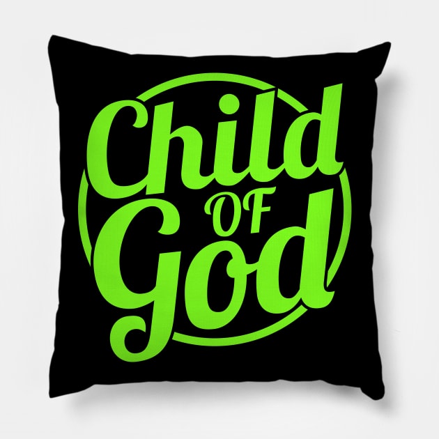 Child Of God Pillow by Plushism