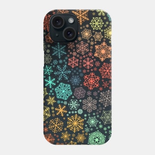 Colored snow Phone Case