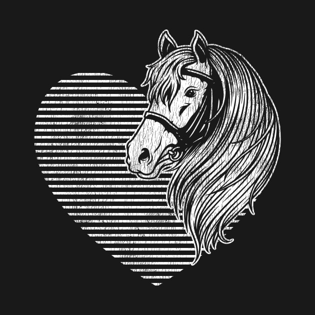 Horse Cute Pet Pony by shirtsyoulike