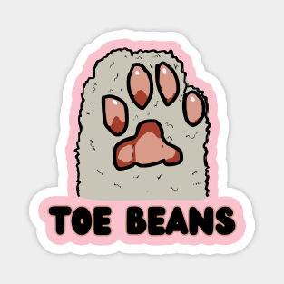 Toe Beans Magnet