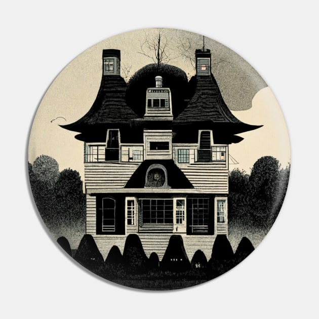 Iconic Amityville Horror House in vintage colors. Pin by Liana Campbell