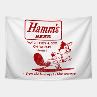Hamm's Beer -  Faded Style Tapestry