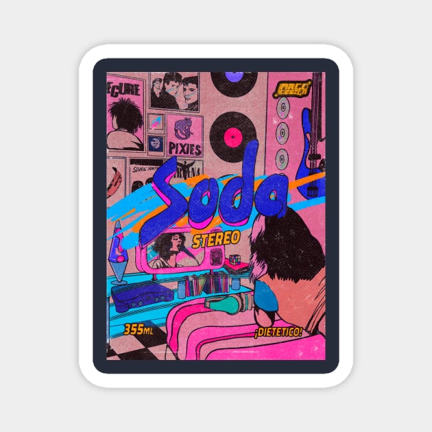 Soda Magnet by shopbyargo