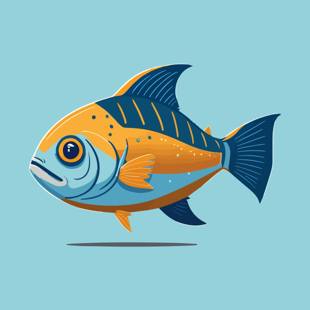 Cute Tuna Fish by SpriteGuy95