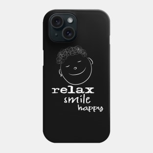 smile be happy Phone Case