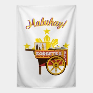 filipino sorbetes mabuhay Tapestry