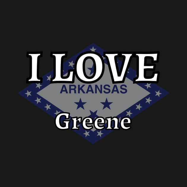 I LOVE Greene | Arkensas County by euror-design