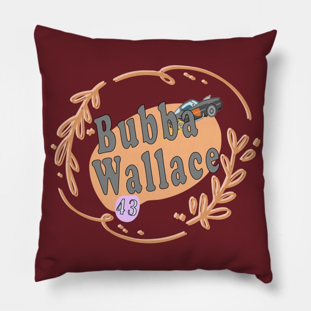 Bubba Wallace Pillow by Mako Design 