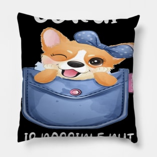 Life Without A Corgi Is Possible But Pointless (61) Pillow