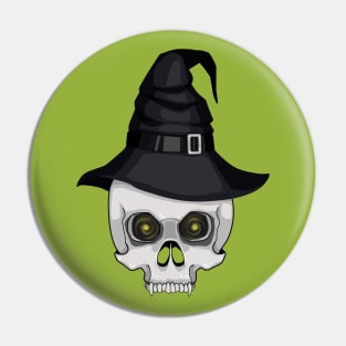 Bewitched (Lime Background) Pin