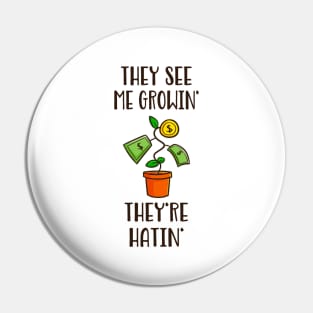 Growth Hustle Finance Money Tree Investing Pin