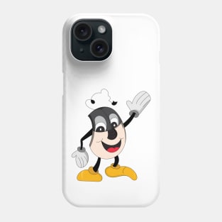 Whimsical Harmony : The Smiling Tech Muse Tee Phone Case