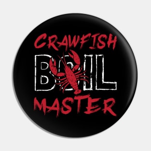 Crawfish Boil Master Pin