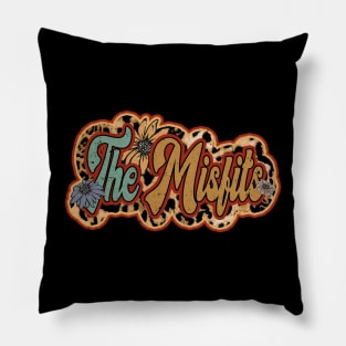 Personalized Flowers Misfits Proud Name Vintage Beautiful Pillow