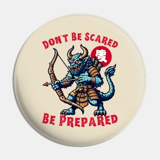 Hunting motivational demon Pin