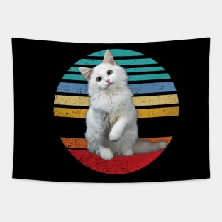 C'est bien je vais bien tout va bien chat noir T-shirt essentiel Tapestry