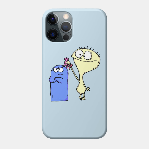Bloo And Cheese With Toy Pony Foster S Home For Imaginary Friends Fosters Home For Imaginary Friends Phone Case Teepublic The animated show fosters home for imaginary friends can be seen on boomerang. teepublic
