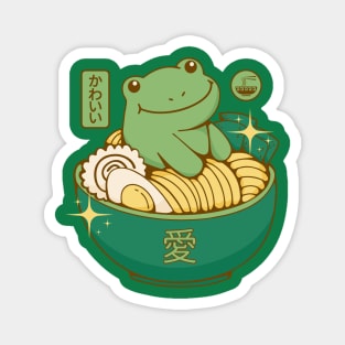 Ramen Frog Magnet