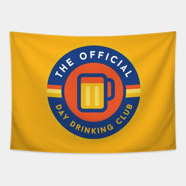 Day Drinking Club Tapestry by PodDesignShop