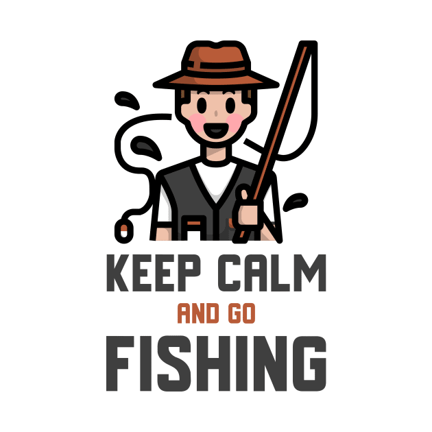 Keep Calm And Go Fishing by Jitesh Kundra