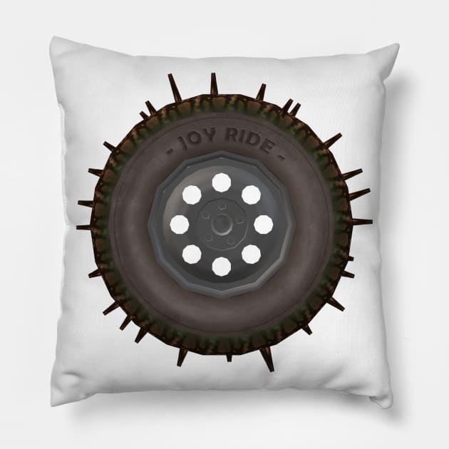 JOY RIDE Pillow by MOUKI