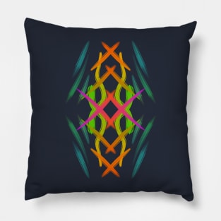 Abstraction brushing Pillow