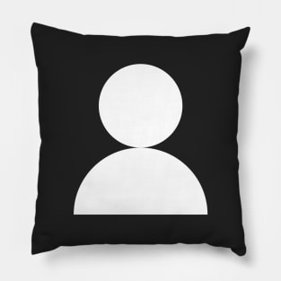 user icon vector logo template design element. Vector illustration. Pillow