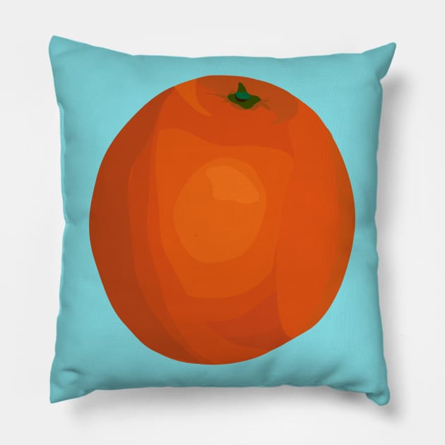 Orange Pillow by helengarvey