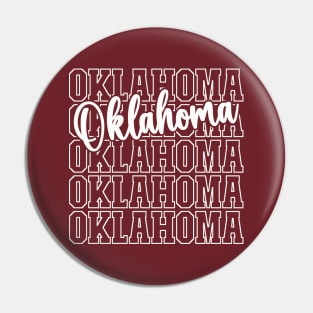 OKLAHOMA Pin