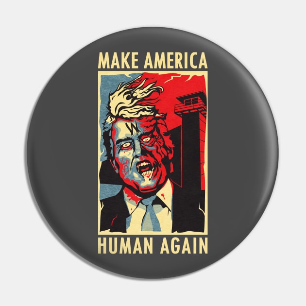 Zombald Trump Pin by DubyaTee