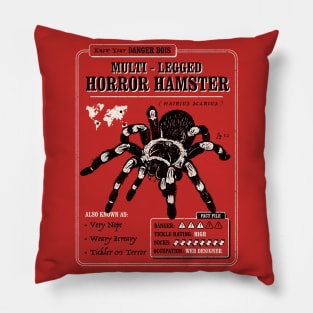 Multi-Legged Horror Hamster Pillow