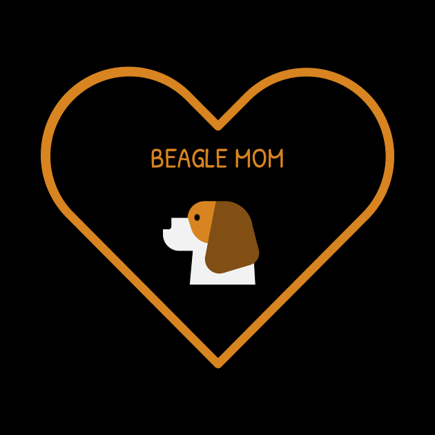 Beagle Mom by Art By Mojo