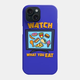 Funny Cute Foodie Saying Kawaii Junk Food Eating Quote Meme Phone Case